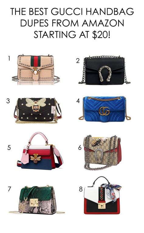 amazon designer handbags dupes|best gucci dupes on amazon.